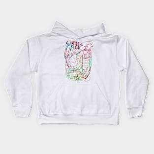 Kelvingrove Mix // Multicoloured Kids Hoodie